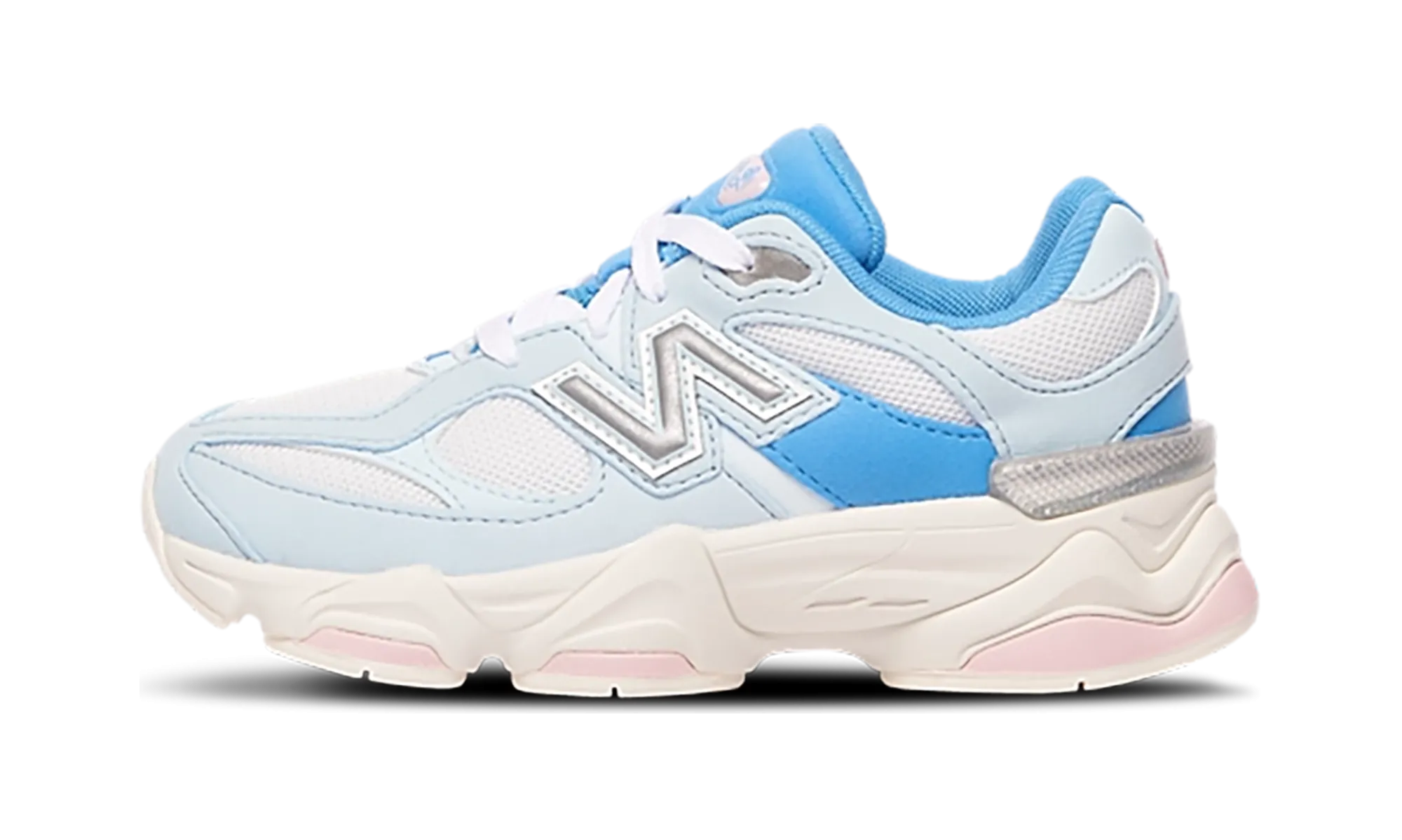 9060 PS "Foot Locker Exclusive - Pastel Blue" Midday Step Clean Surface
