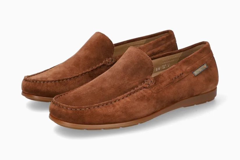 Algoras - Brown Suede 9858N Professional Appearance