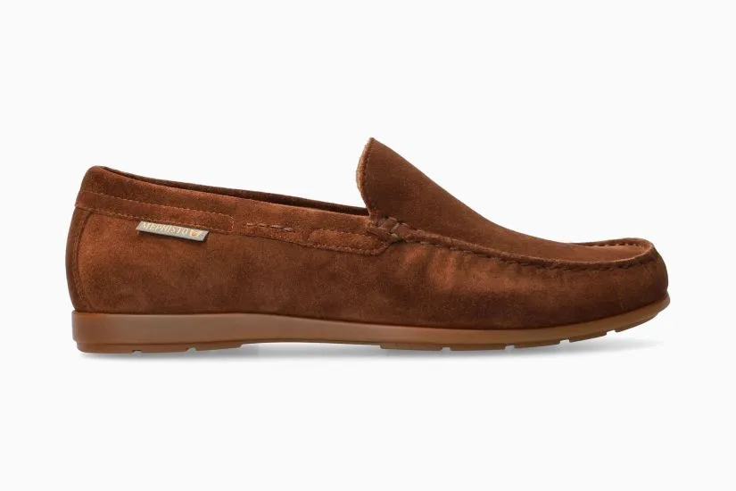 Algoras - Brown Suede 9858N evening routine Airport Style