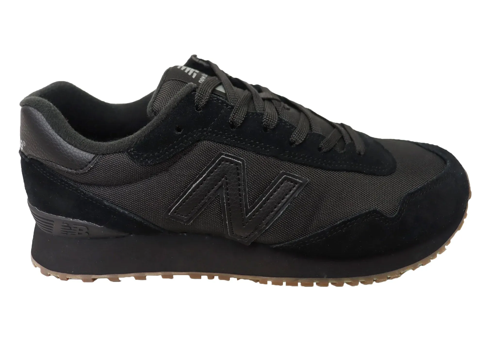 Slide Step Supportive Cushion New Balance Mens 515 Slip Resistant Comfortable Leather Work Shoes
