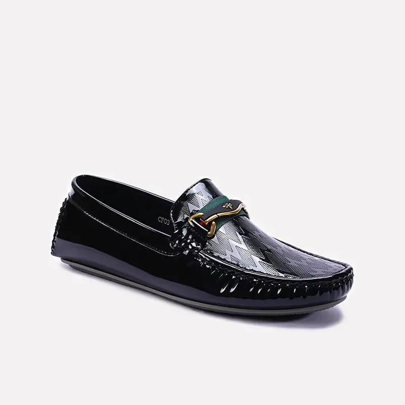 Soft Movement Black Loafer Shoes 0130968