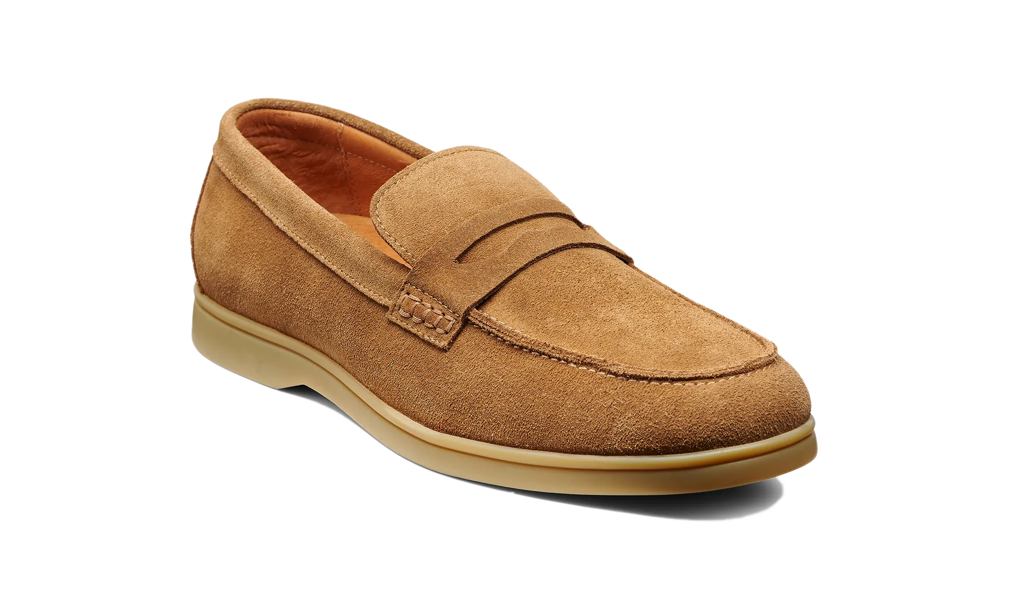 Holiday Outfit Santiago - Tan Suede Caramel Sole