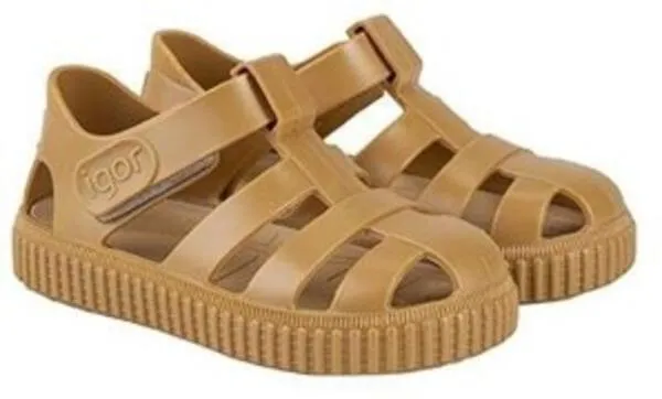 Igor Boy's and Girl's Nico MC Sandal - Mostaza No Rub
