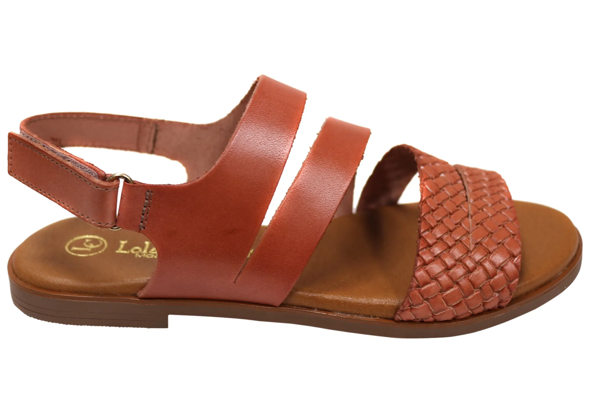 Lola Canales Winkle Womens Comfortable Leather Sandals Made In Spain Outdoor Vibe All weather