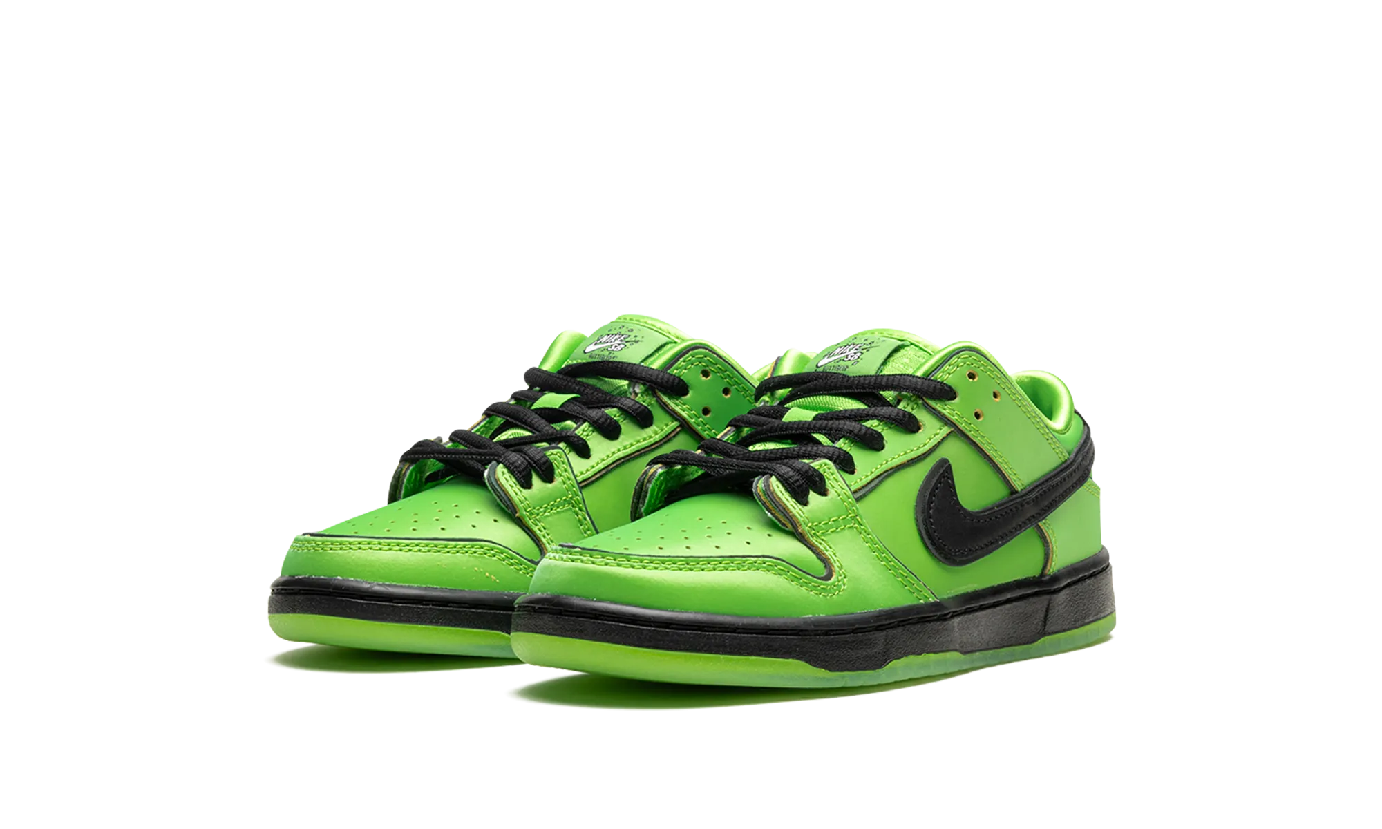 SB Dunk Low PS "Powerpuff Girls - Buttercup" Cushion Grip Fashion Element