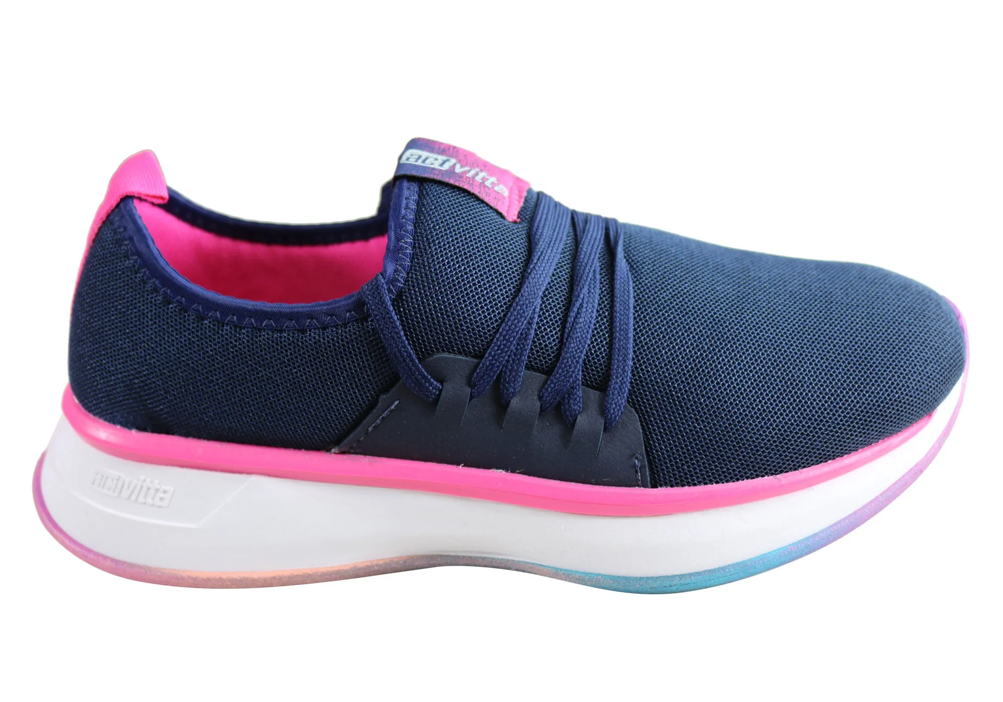 Actvitta Freedom Womens Comfort Cushioned Active Shoes Made In Brazil Anti Slip Insole