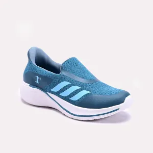 Womens Blue Slip on Sneakers 0440804 orthopedic