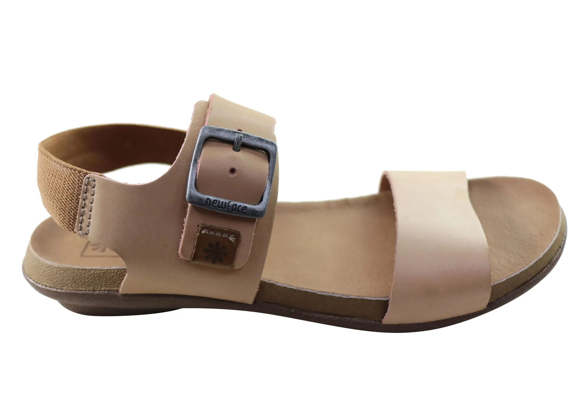 New Face Tasha Womens Comfortable Leather Sandals Made In Brazil Comfortable Vacation Sandals