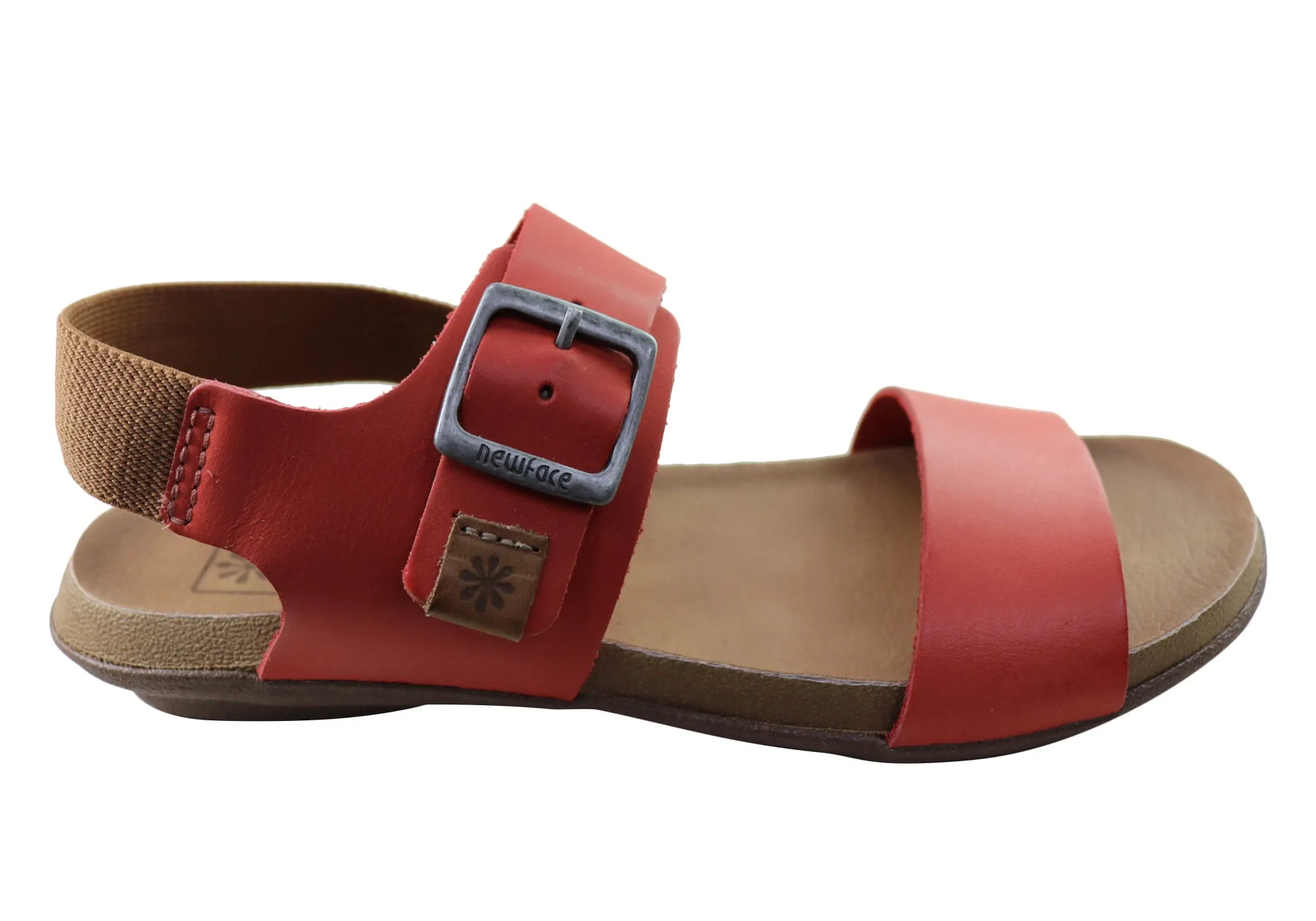 Comfortable Footwear New Face Tasha Womens Comfortable Leather Sandals Made In Brazil