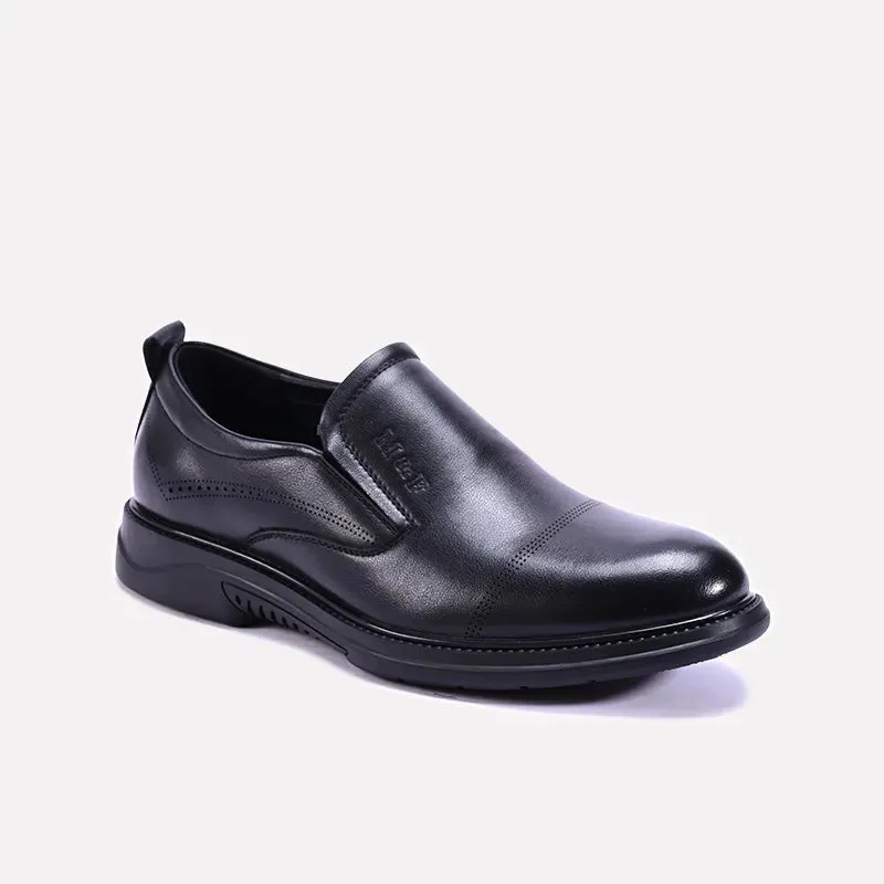 Bexley Black Slip On Dress Shoes 0111293 Fast Movement Professional Mood