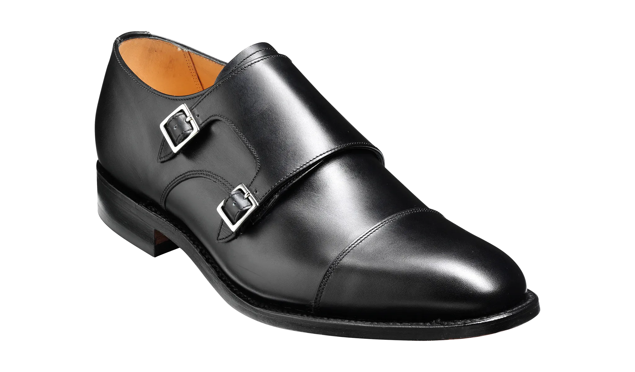 Tunstall - Black Calf Stretchable Material