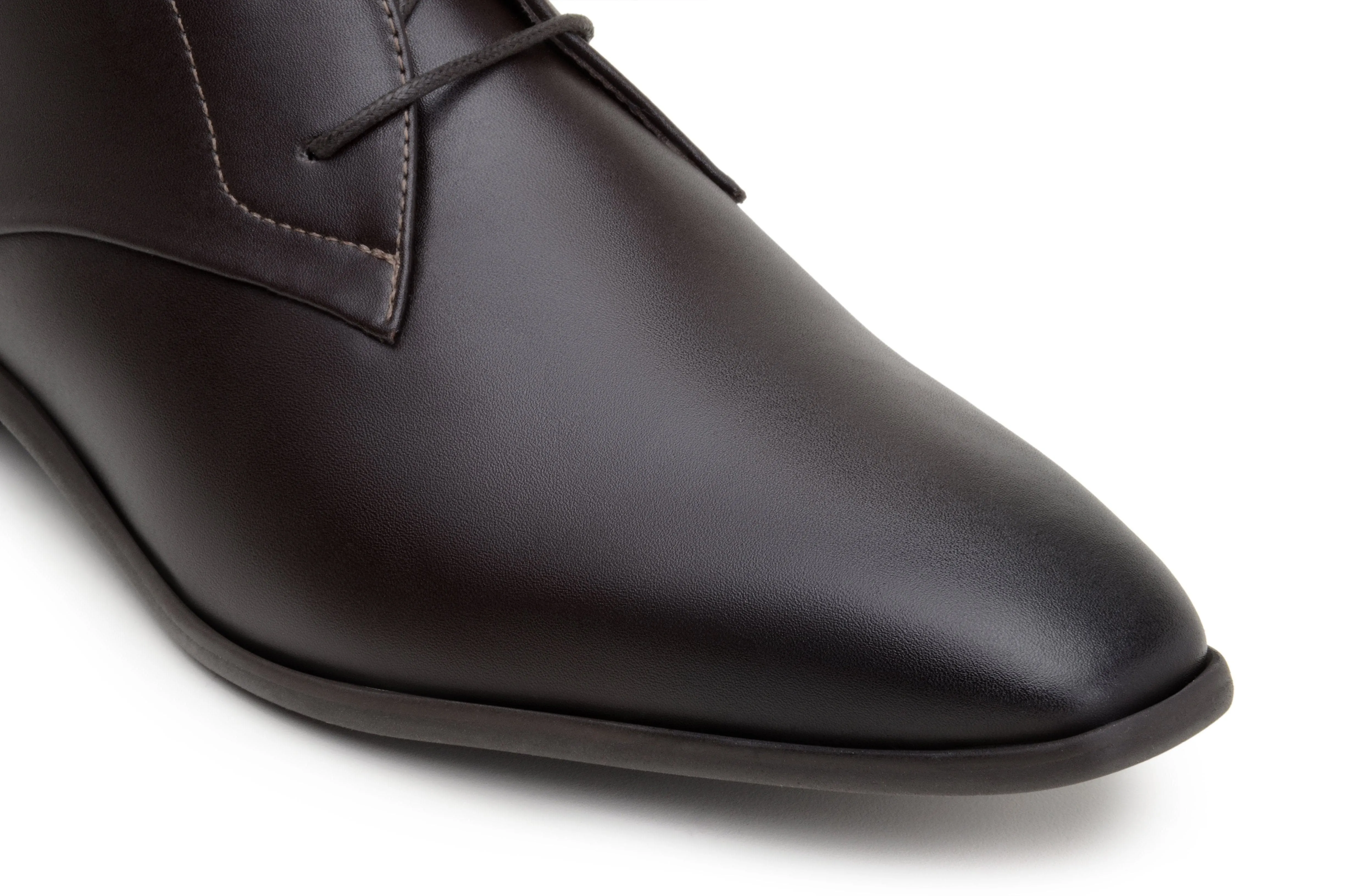 'Benjie' men's vegan chukka by Zette Shoes - espresso Feather Light Long Distance