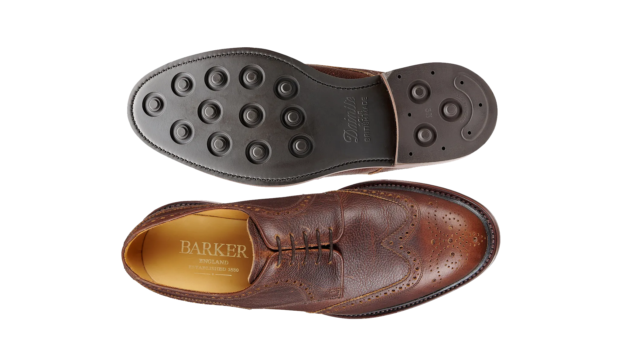 Comfortable ankle support Kelmarsh - Ansiao Brown