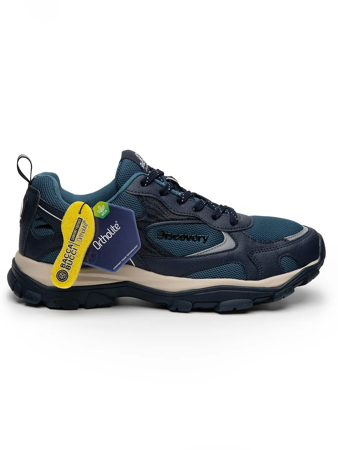 Street Glow Slip Resistant Modern Commuters Bacca Bucci x Discovery Trek 0.1 Men's Trekking & Trail Hiking Shoes