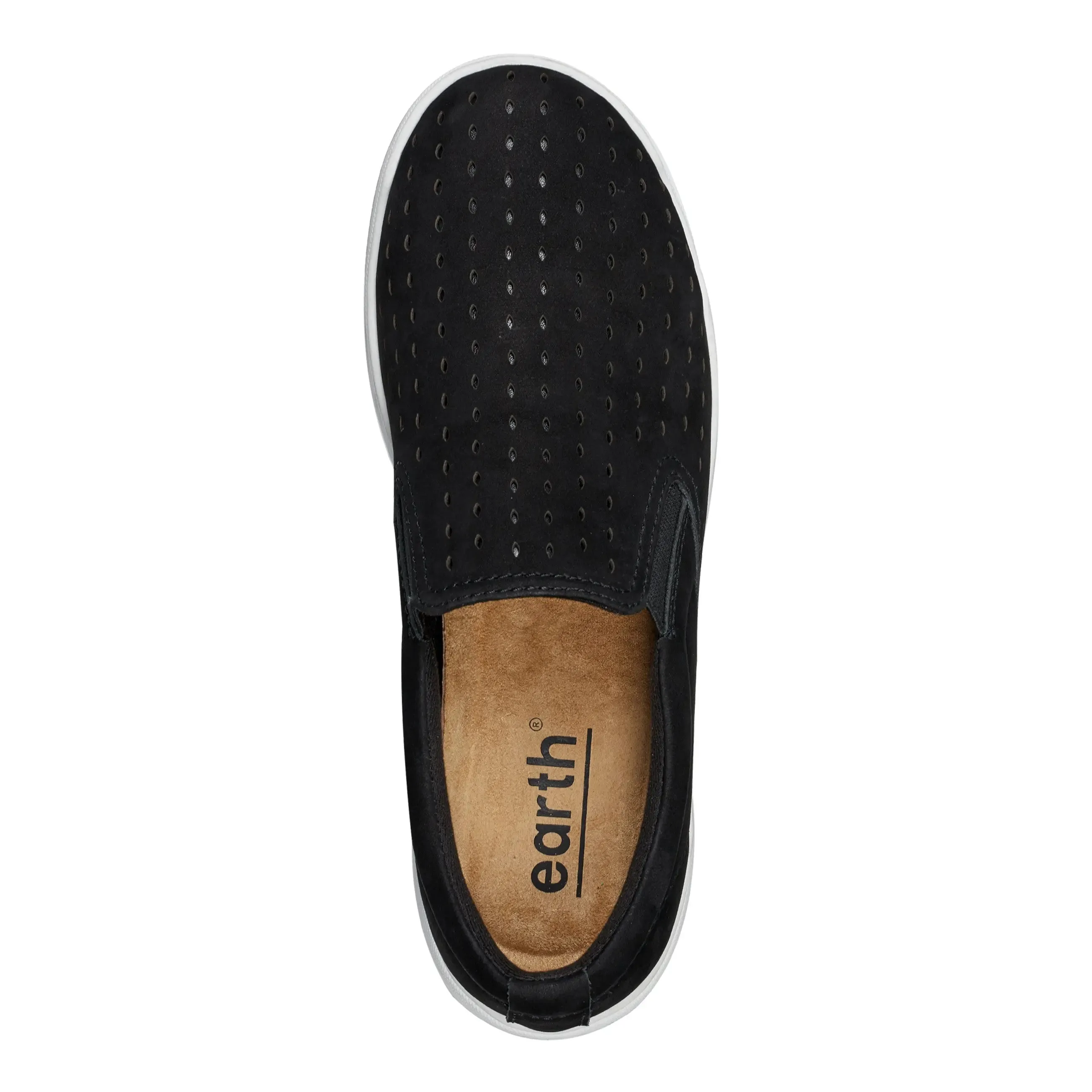 Nel Laser Cut Round Toe Casual Slip-on Sneakers School Day Chic Fit