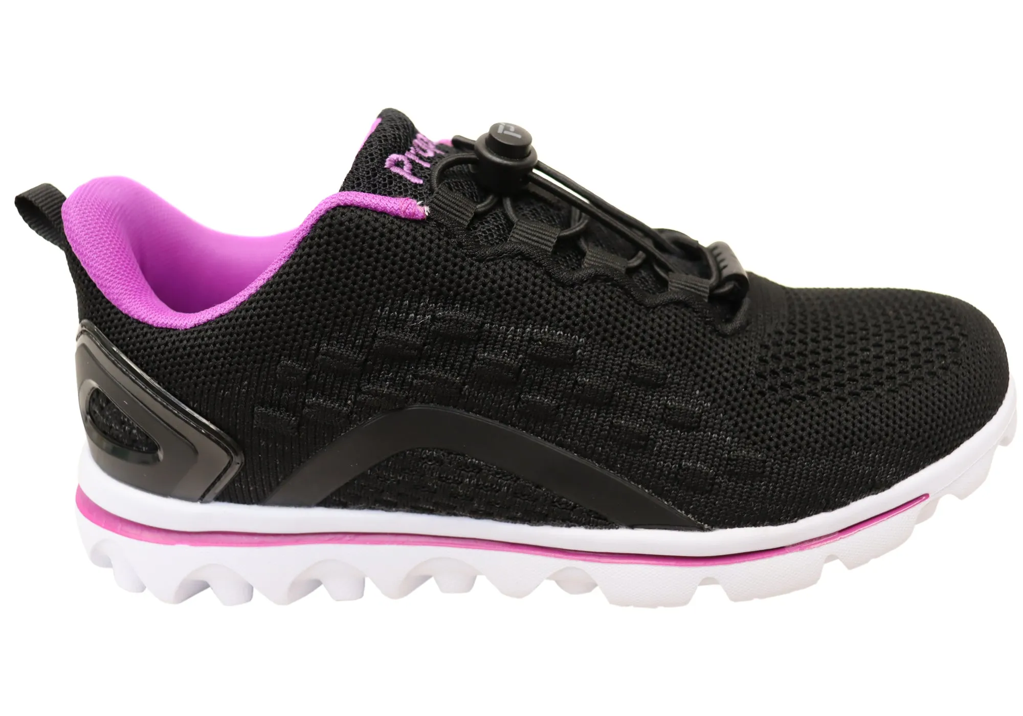 Propet Womens Travelactiv Axial Comfortable Wide Width Walking Shoes Hill Walk
