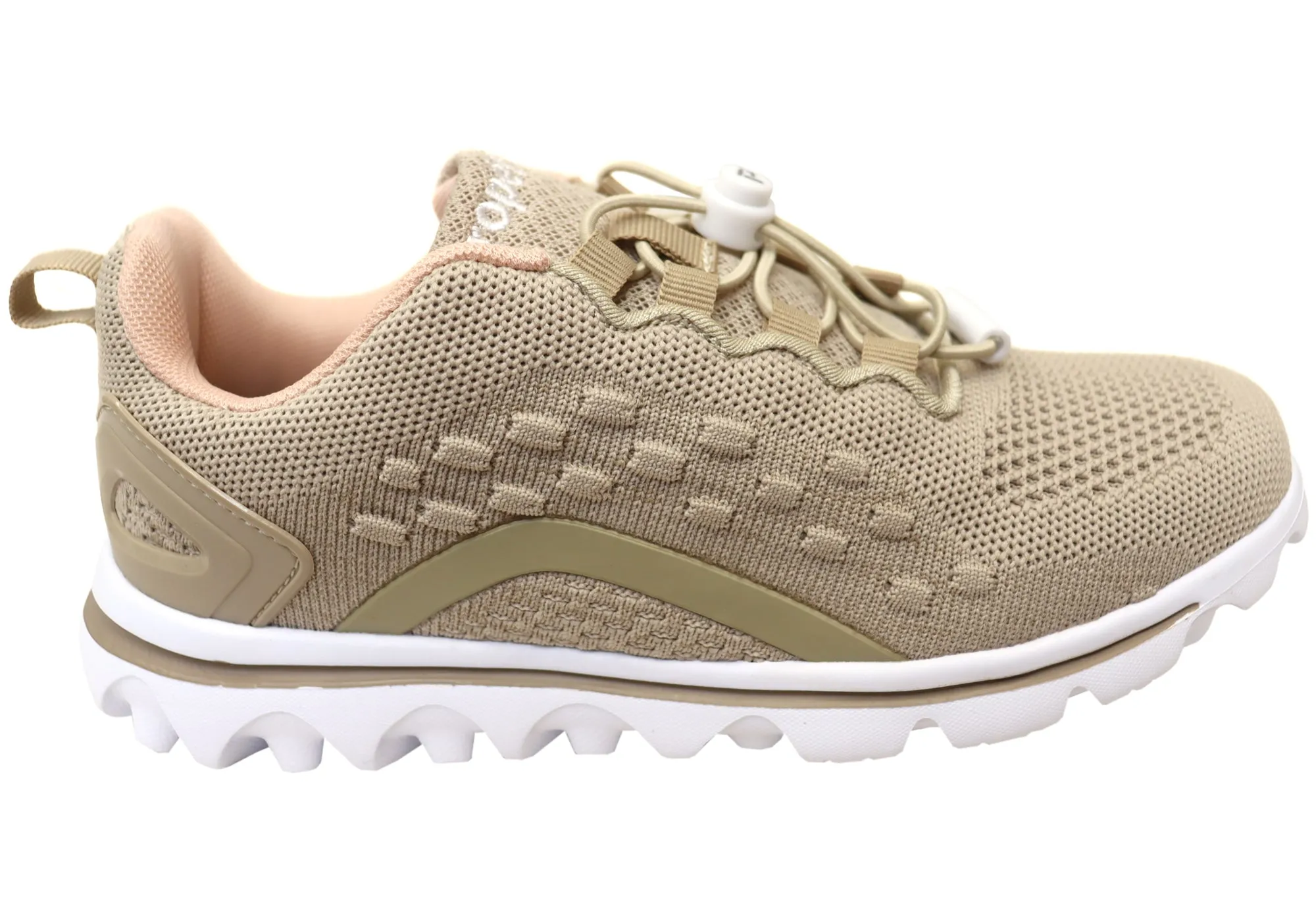 Propet Womens Travelactiv Axial Comfortable Wide Width Walking Shoes Sky View Active Day