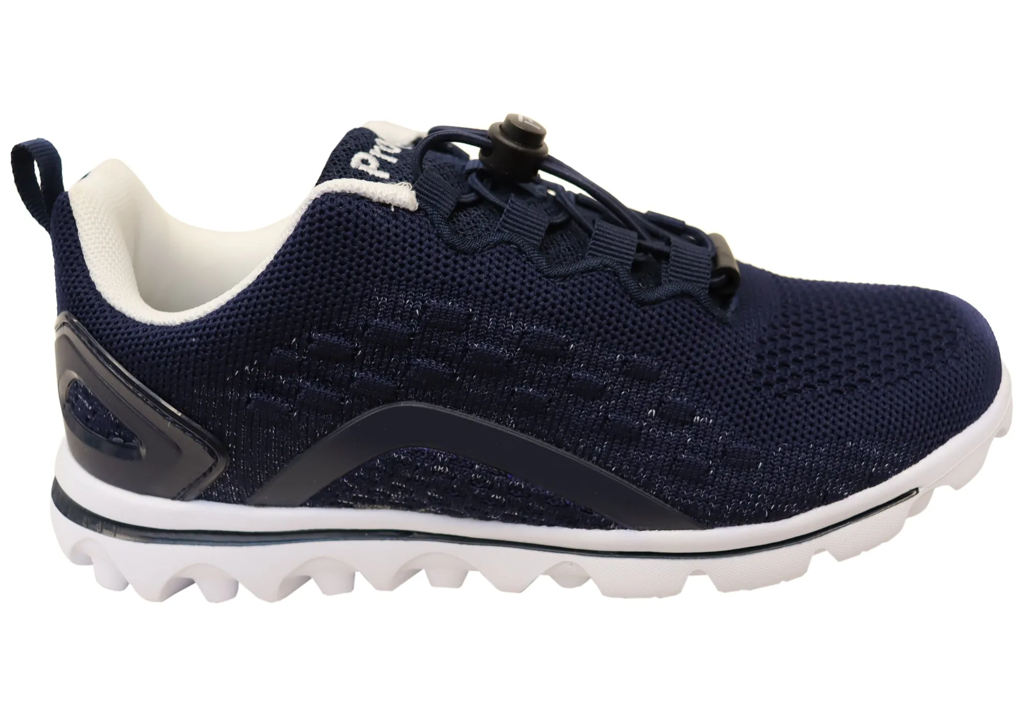 Propet Womens Travelactiv Axial Comfortable Wide Width Walking Shoes Pool Time Year Trust