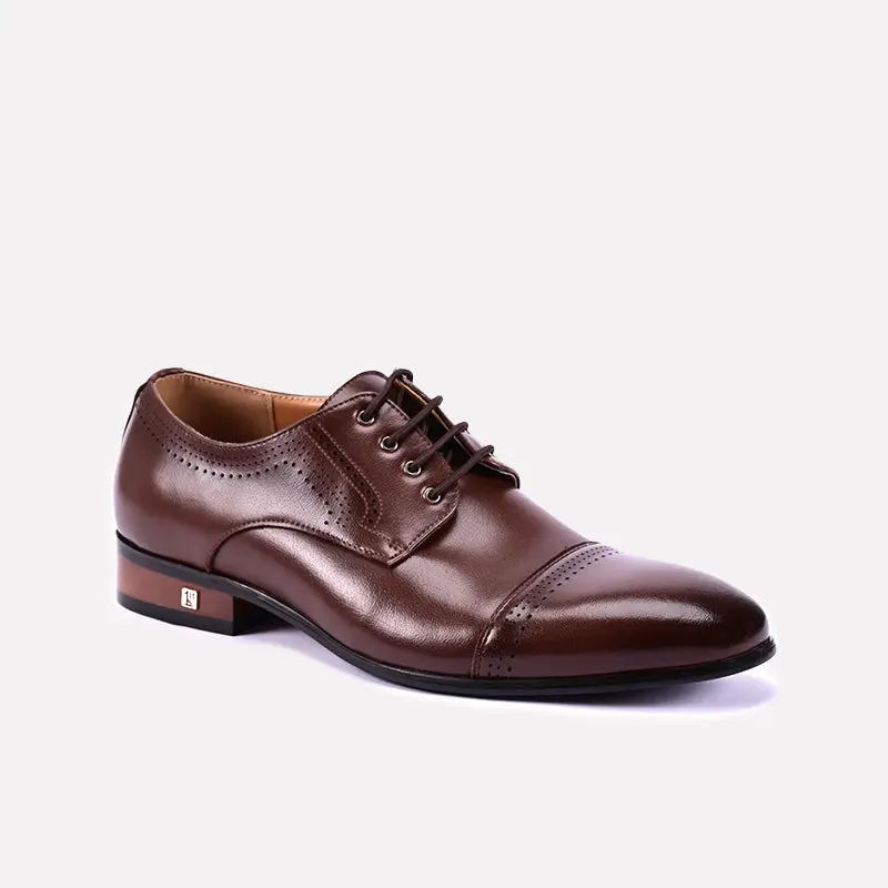 Norfolk Brown Formal Shoes 0111232 Quick Shift