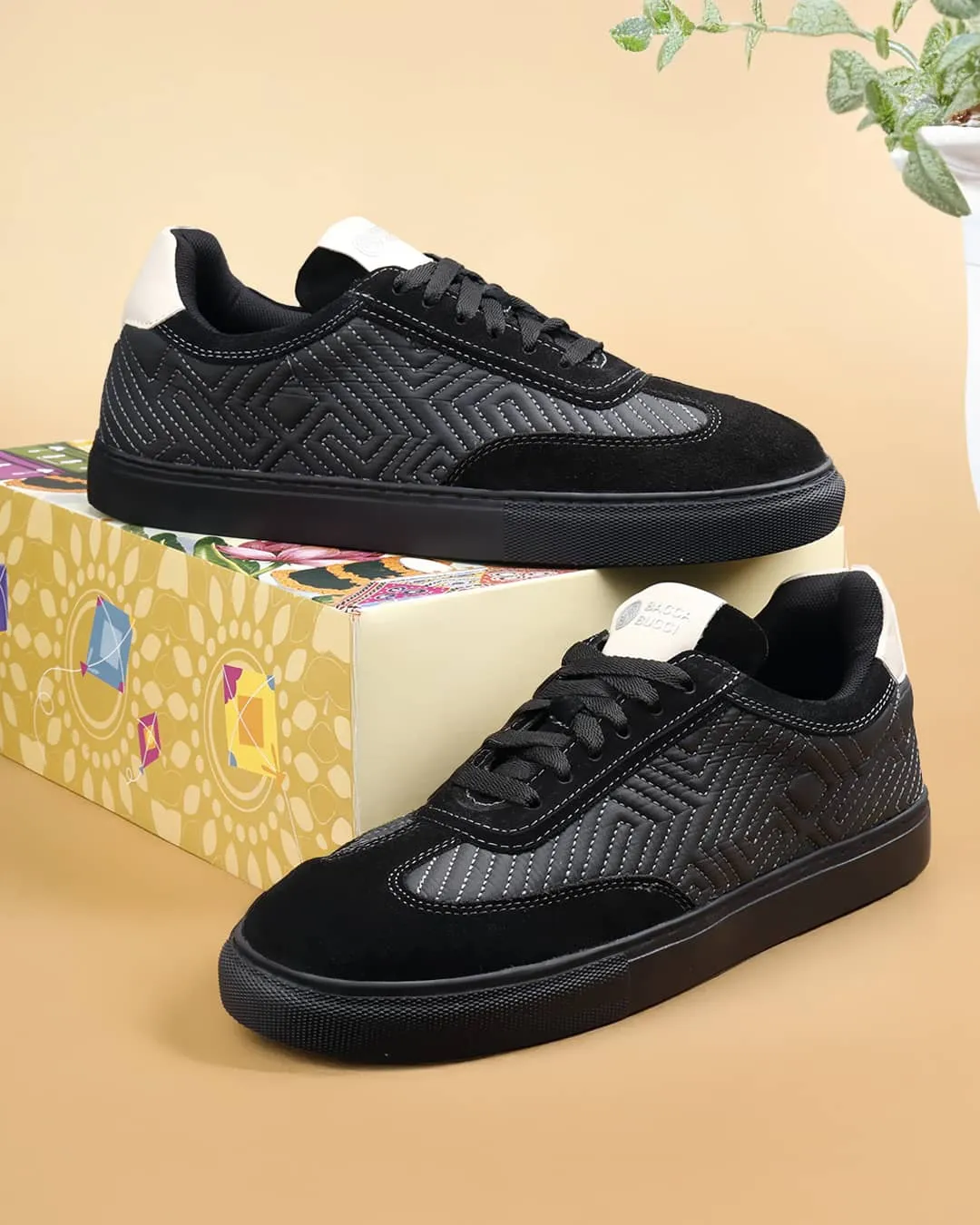 RANGREZA ETHNIC MEN BY BACCA BUCCI ?C SNEAKERS FOR INDIAN FESTIVE & ETHNIC WEAR Freeze Grip