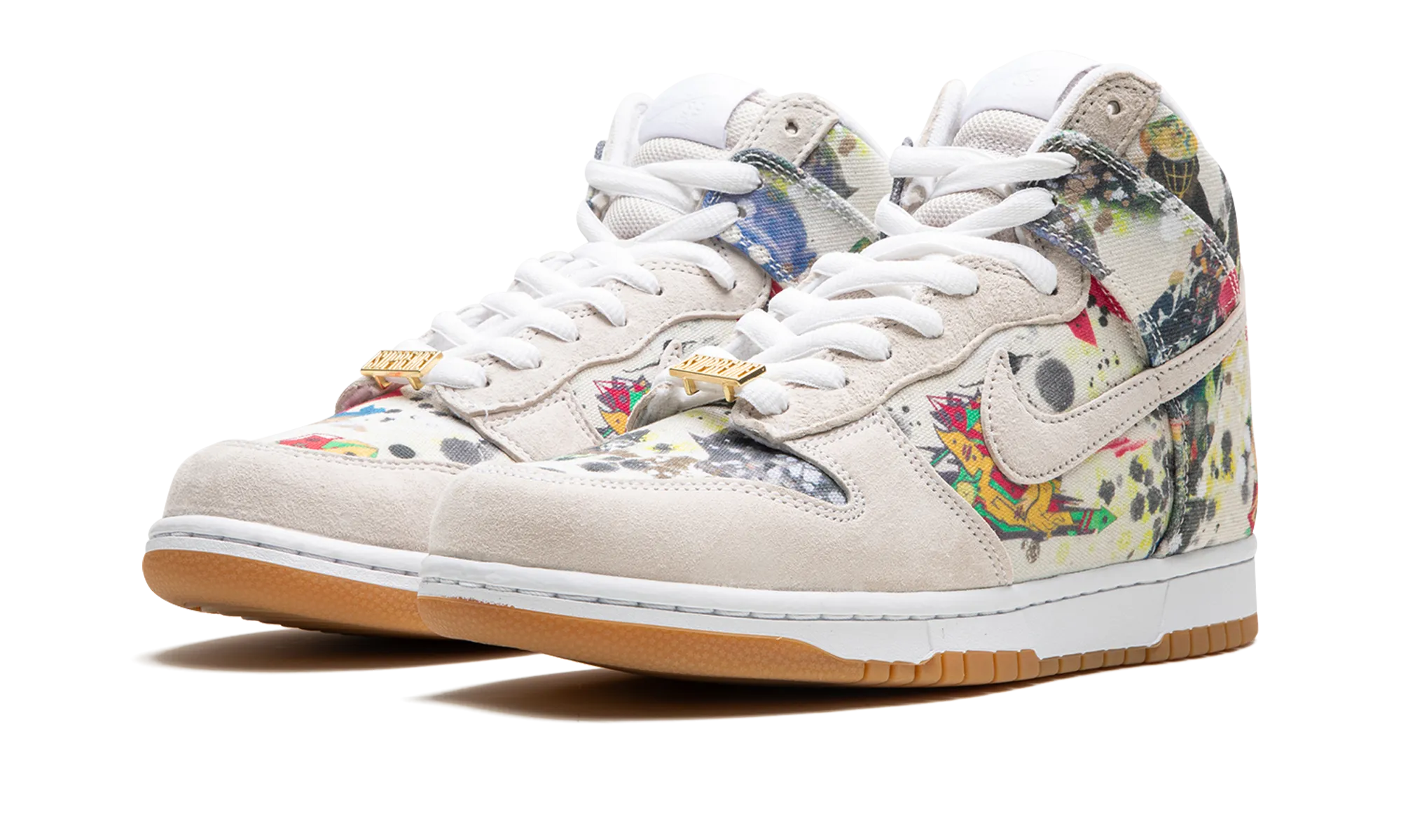 Stone Path Stand Comfort SB Dunk High "Supreme Rammellzee"