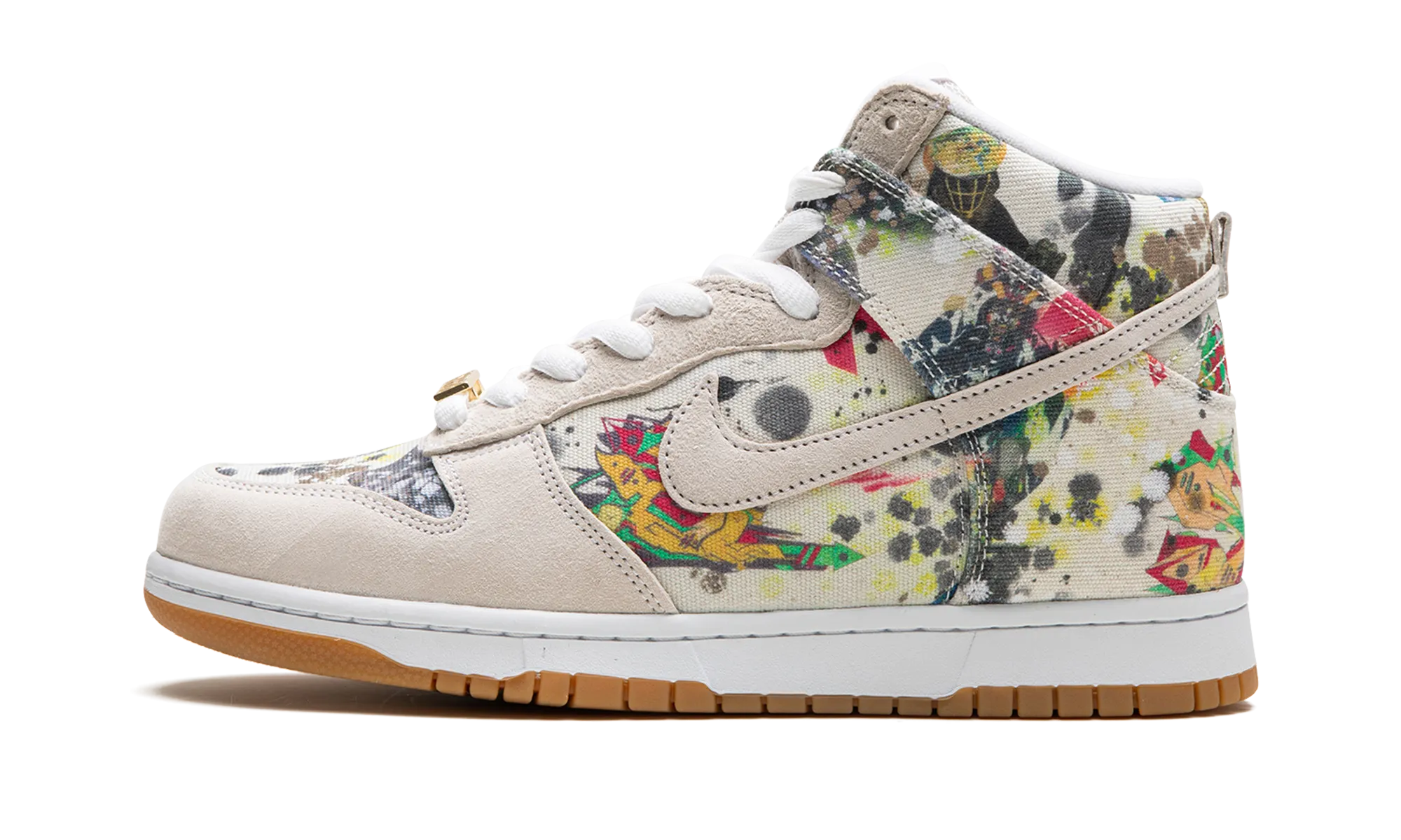 Office Go Range Hike SB Dunk High "Supreme Rammellzee"