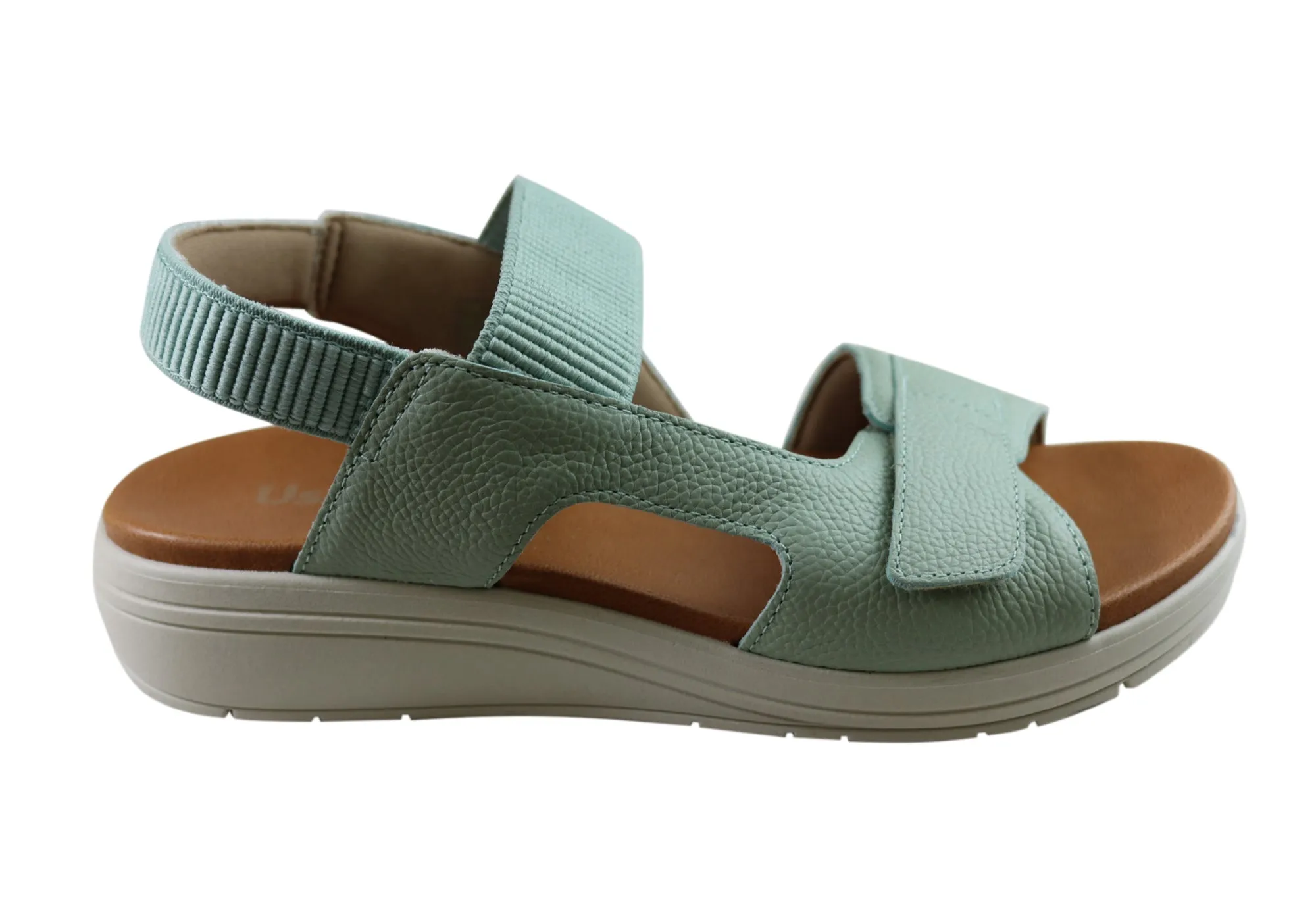 Usaflex Toka Womens Comfortable Leather Sandals Made In Brazil warm weather Street Walk