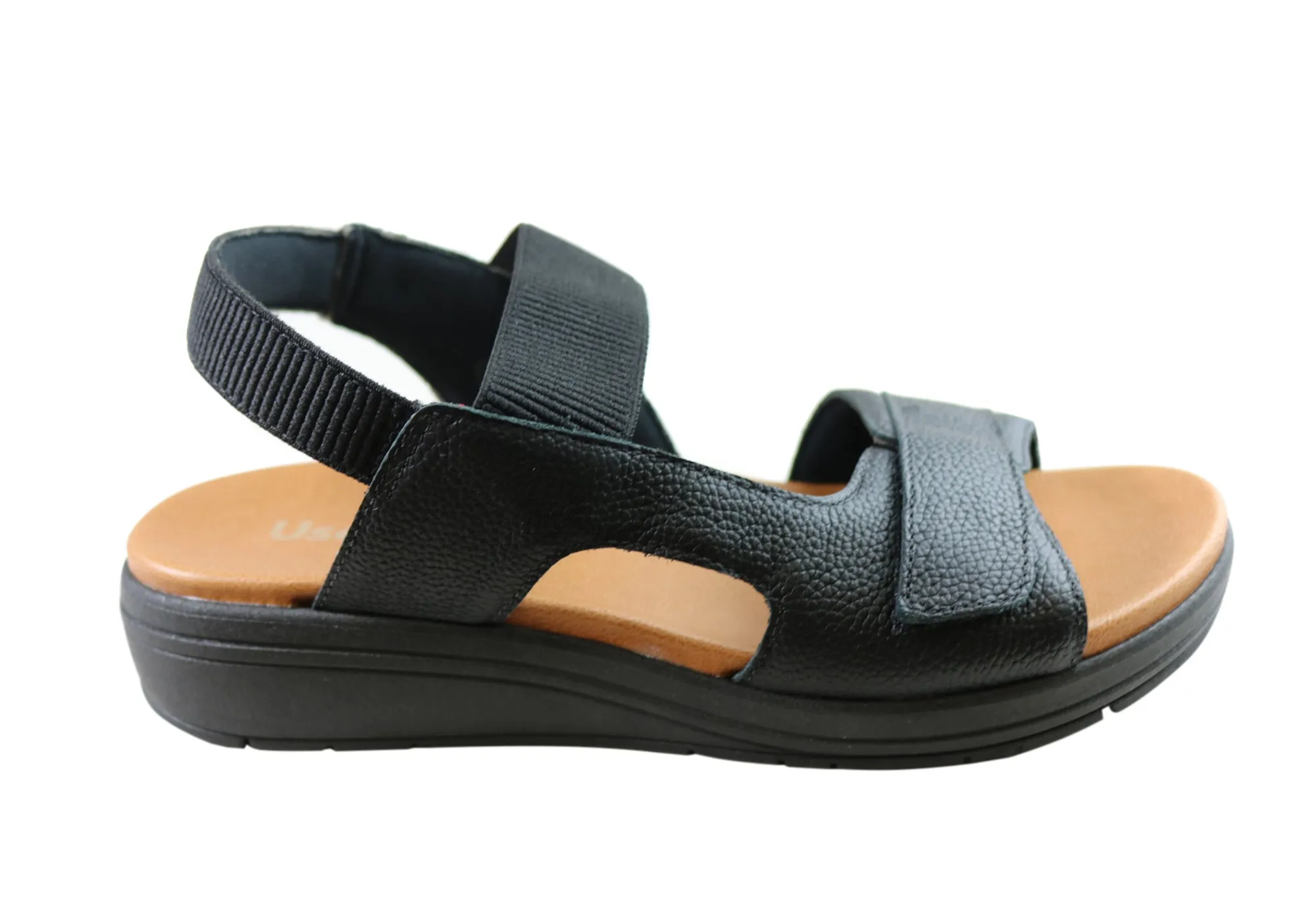 Usaflex Toka Womens Comfortable Leather Sandals Made In Brazil Sun Kissed Easy Wear
