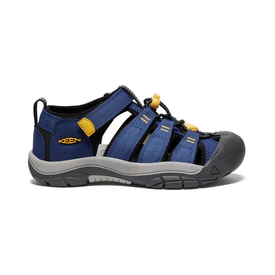 Big Kids' Newport H2  |  Naval Academy/Keen Yellow Cool Surface