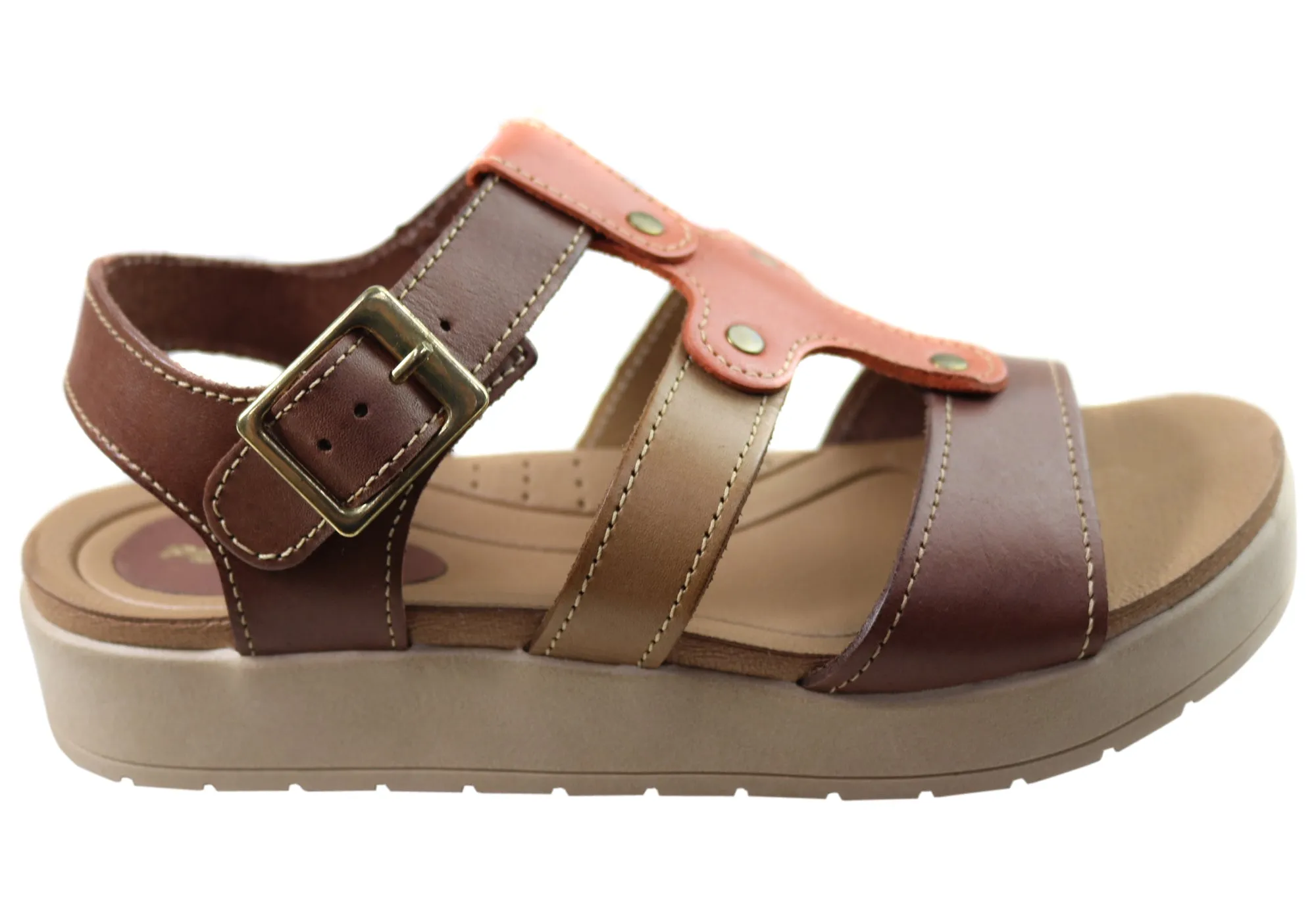 Pegada Atlas Womens Comfortable Leather Sandals Made In Brazil Durable Fit Hike Light