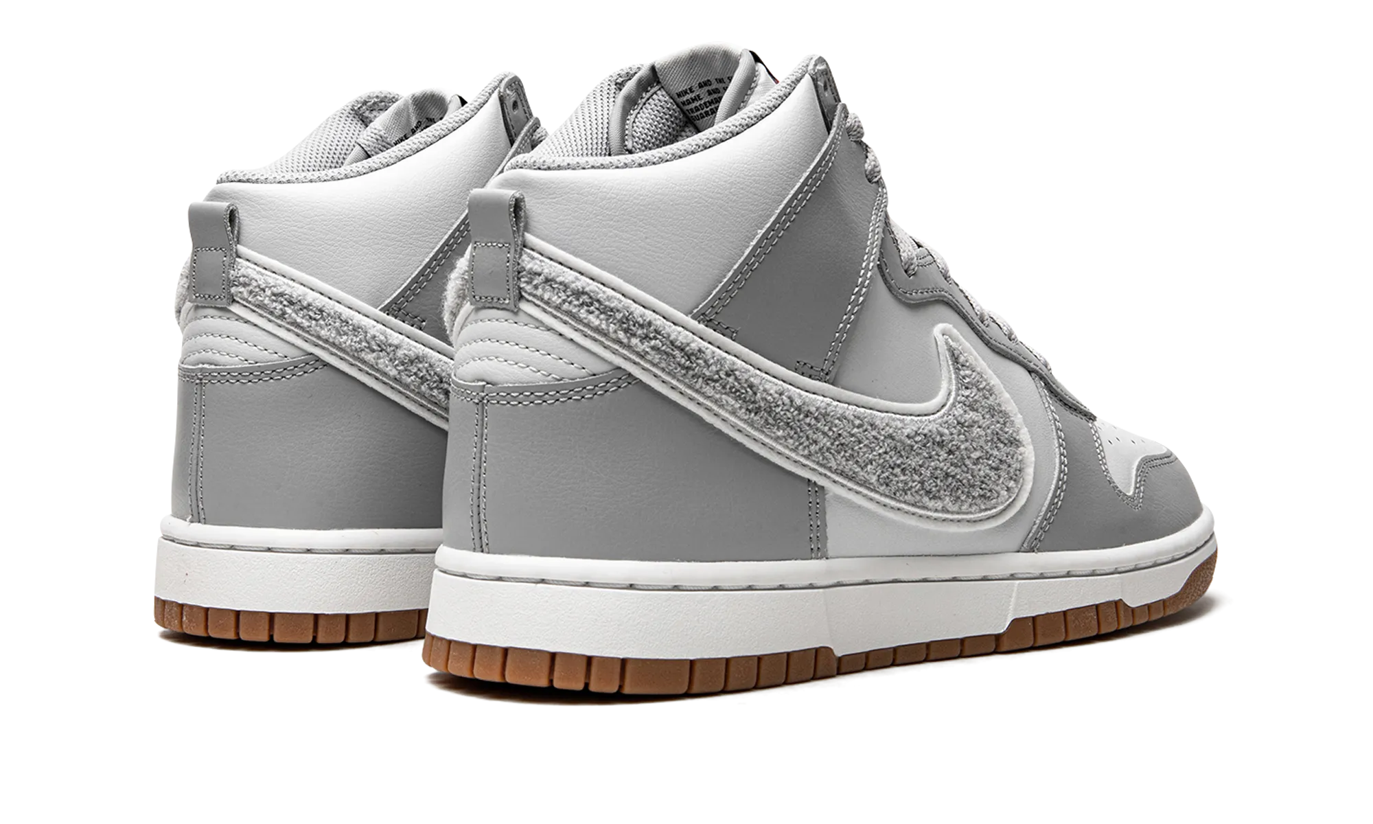 No Squeeze Dunk High "Chenille - Light Smoke"