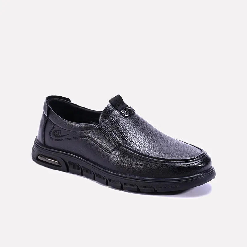 Hawthorne Black Slip On Dress Shoes 0160475 Lightweight Sole