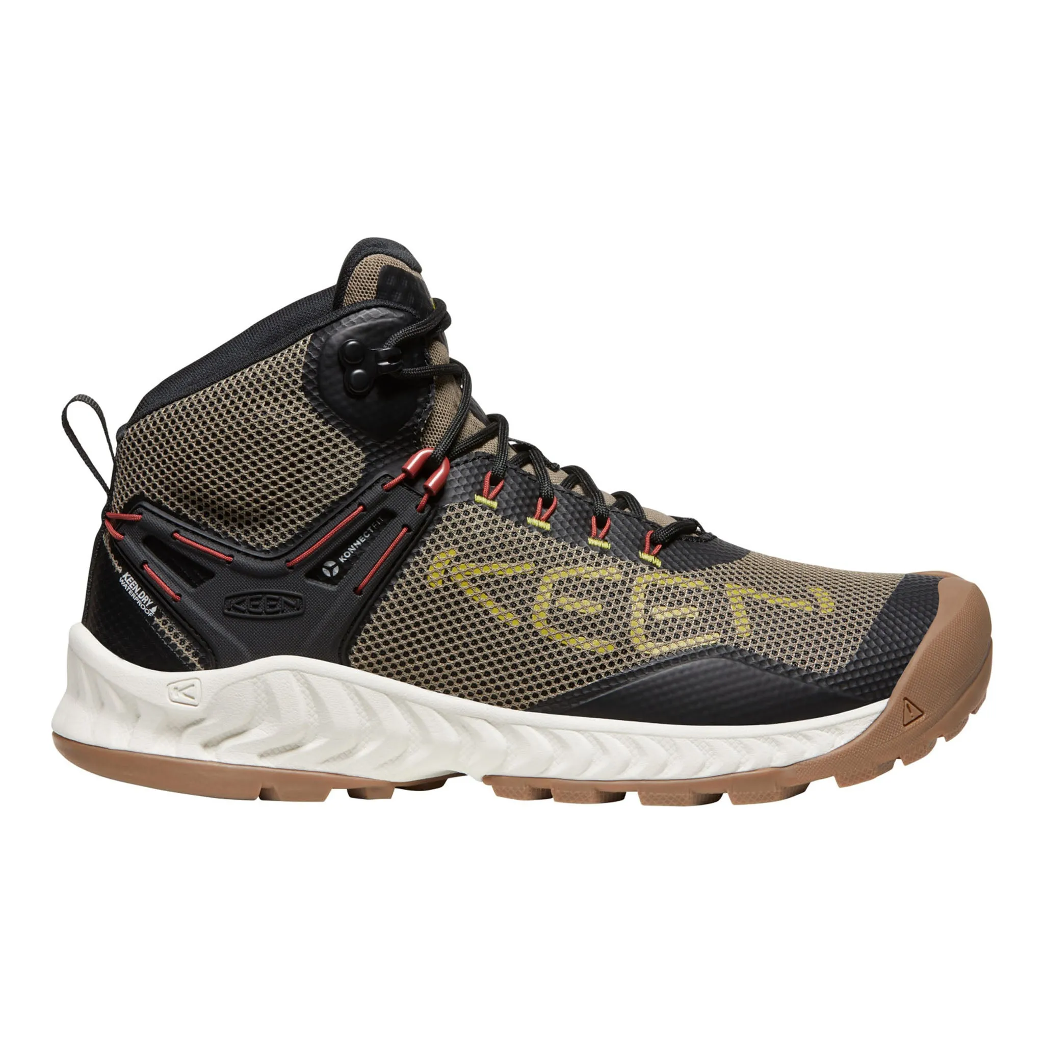 Flexible Fit Active People Men's NXIS EVO Waterproof Boot Brindle/Citronelle