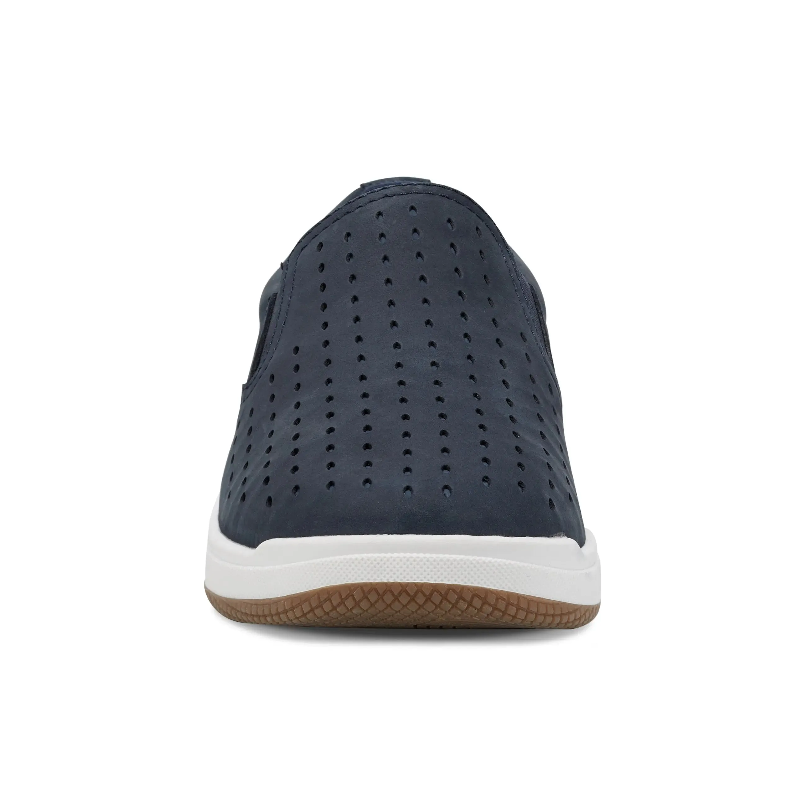Running Earth Base Nel Laser Cut Round Toe Casual Slip-on Sneakers