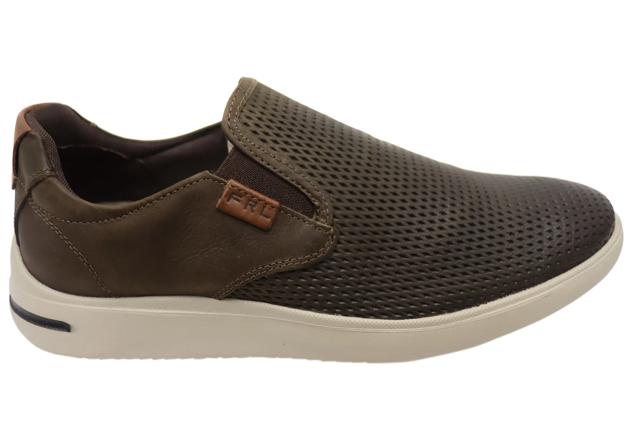 Canyon Path Hold Step Ferricelli Perry Mens Brazilian Comfort Leather Slip On Casual Shoes