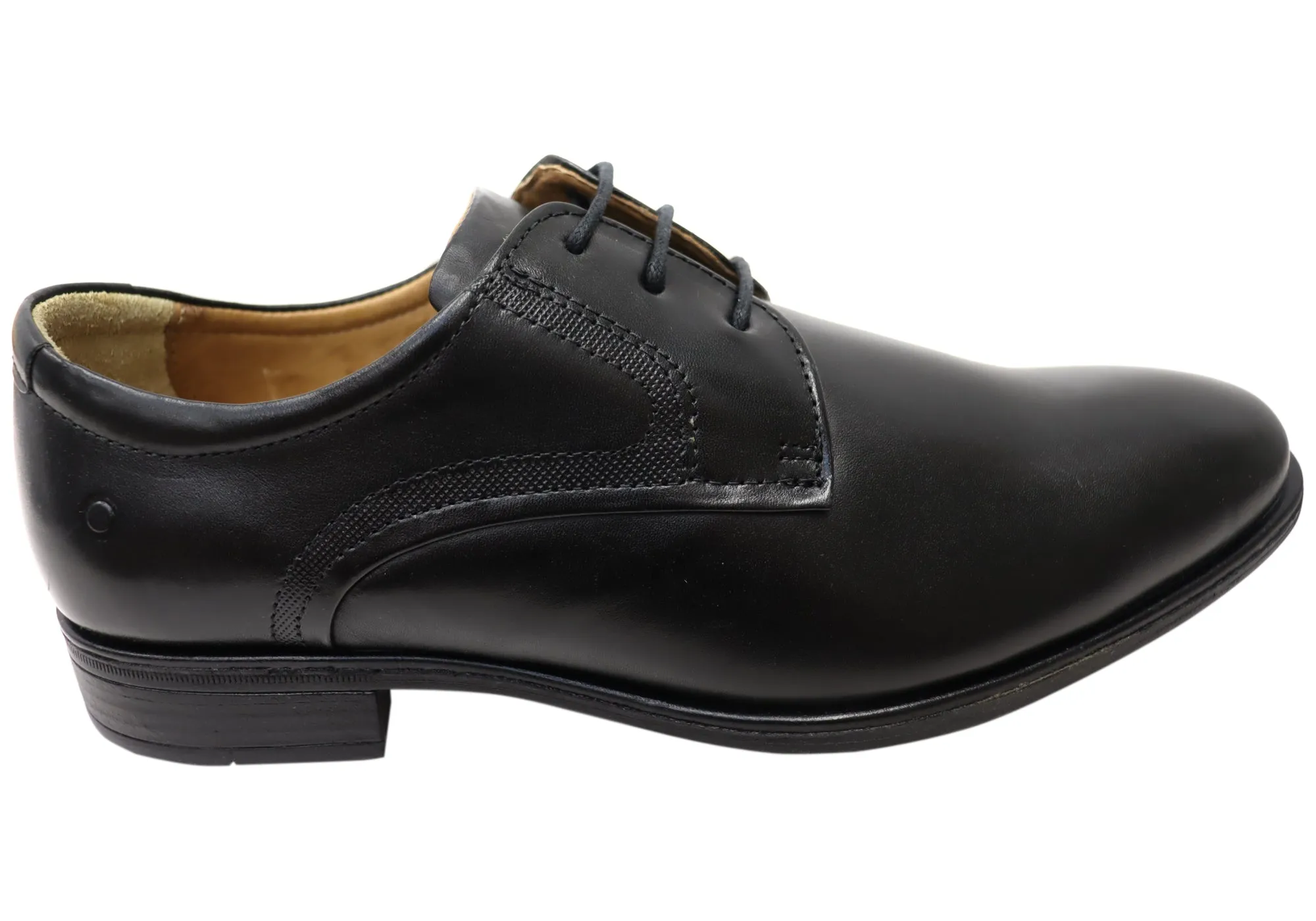 Democrata Roger Mens Comfortable Leather Dress Shoes Made In Brazil Groom Pair