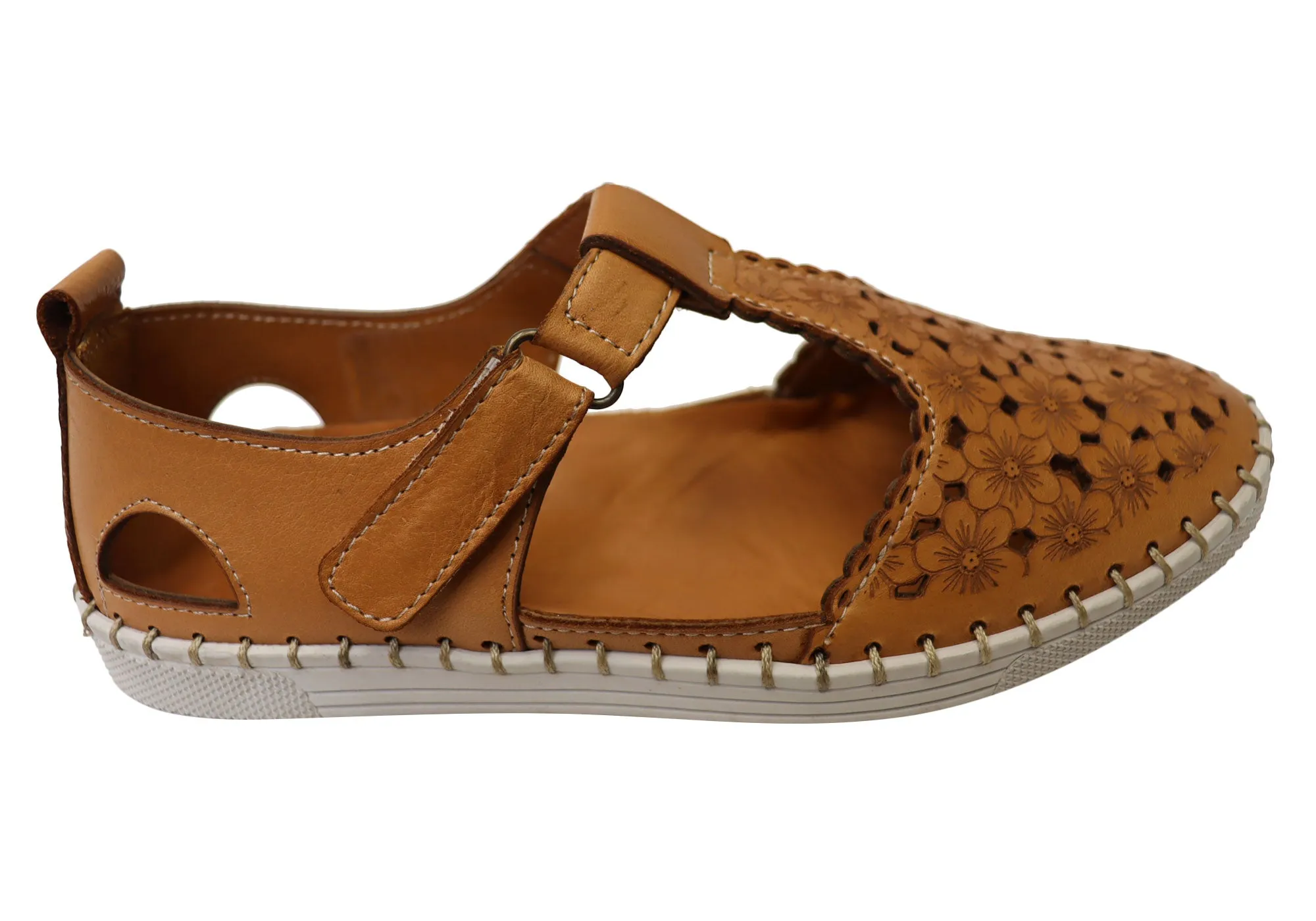 Hot Day Waterproof Outdoor Travel Orizonte Phoebe Womens European Comfortable Leather Shoes
