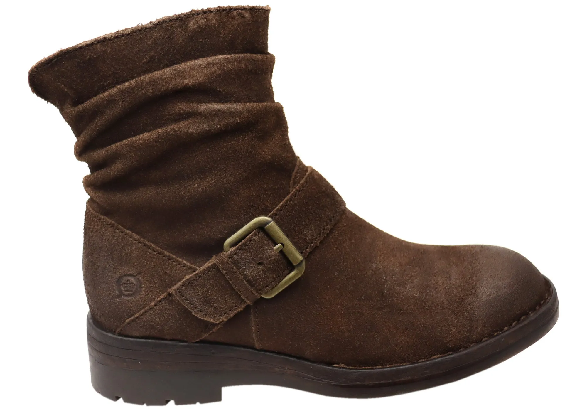 Artist Born Midway Womens Comfortable Leather Ankle Boots