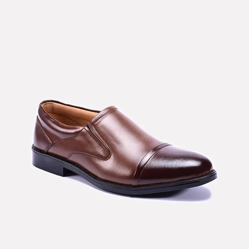 Westbrook Brown Slip On Dress Shoes 0111248 Real Work