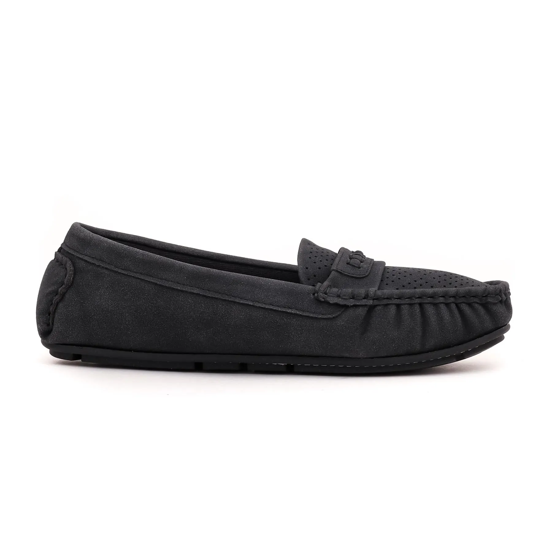 Dodge Step Tidy Lines Black Moccasin WN4251