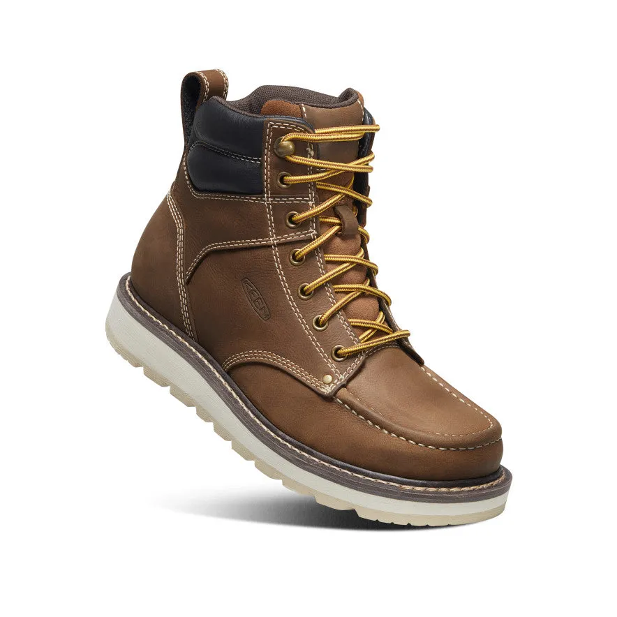 Shock-absorbing Men's Cincinnati 6" Boot (Soft Toe)  |  Belgian/Sandshell