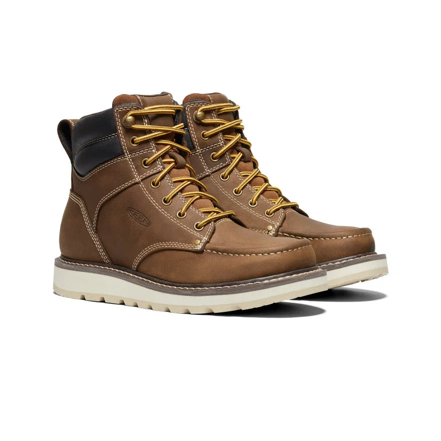Men's Cincinnati 6" Boot (Soft Toe)  |  Belgian/Sandshell Handmade Craft