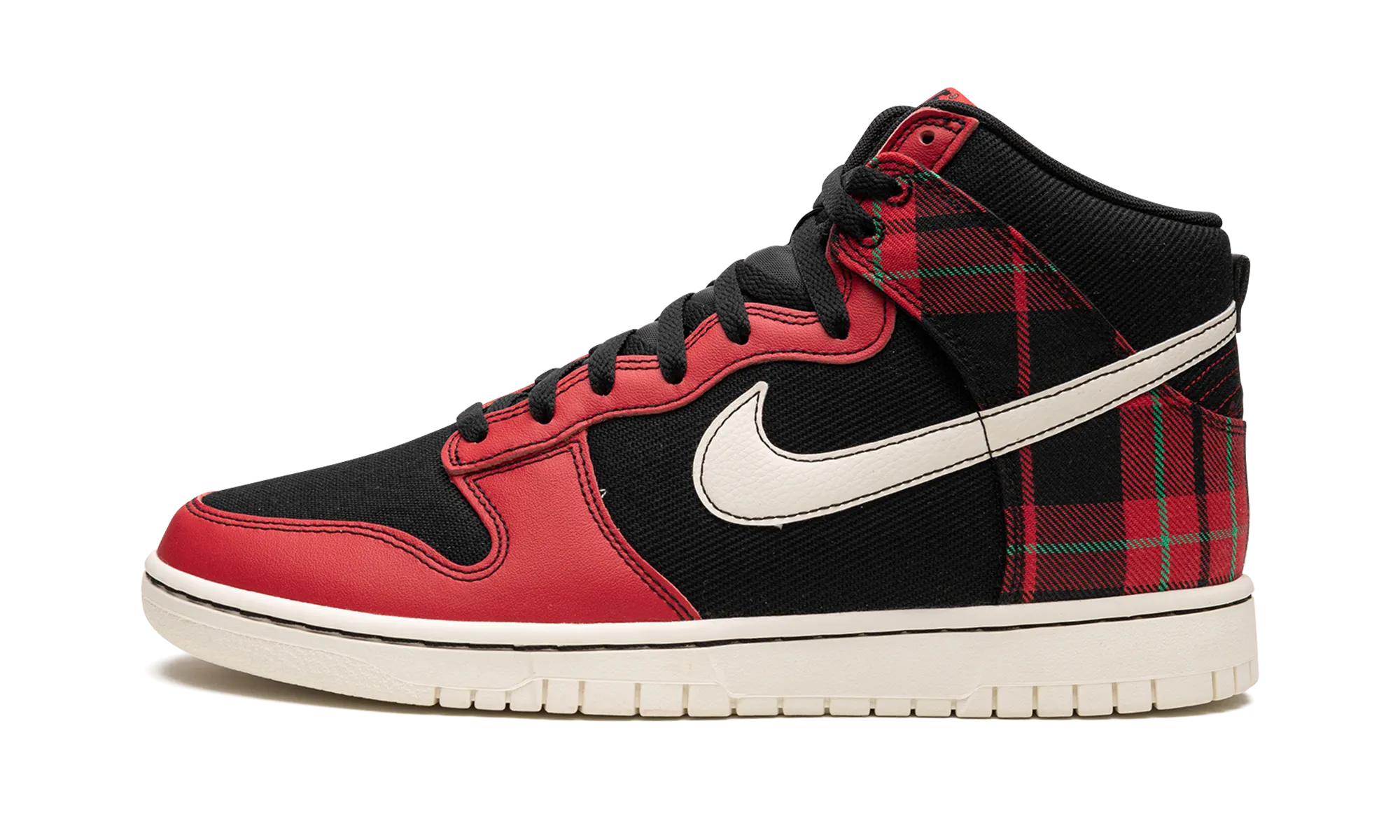 Dunk High "Plaid - Black/Red" All Round Use
