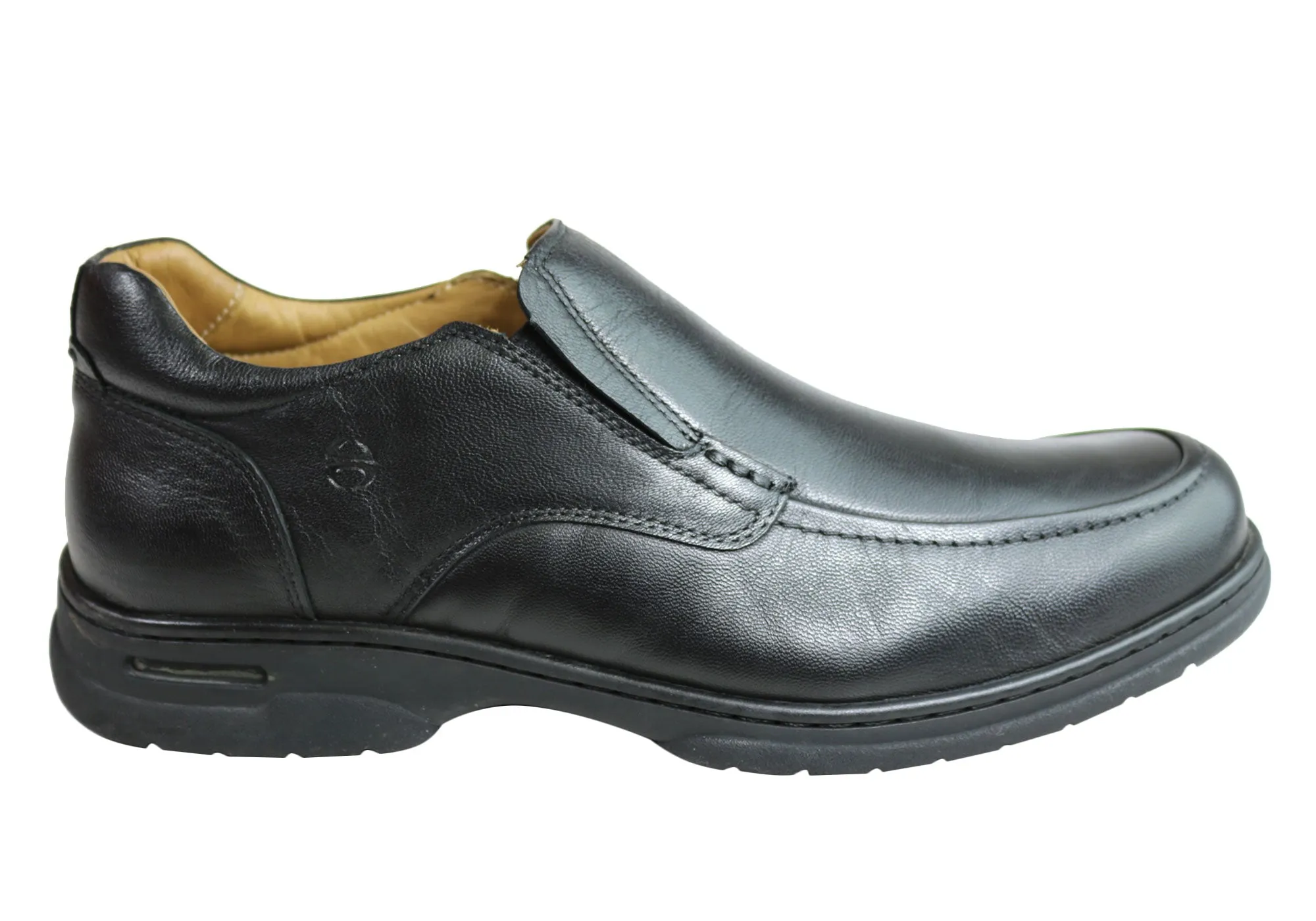 Stand Shade Ferricelli Vinnie Mens Leather Slip On Comfort Shoes Made In Brazil