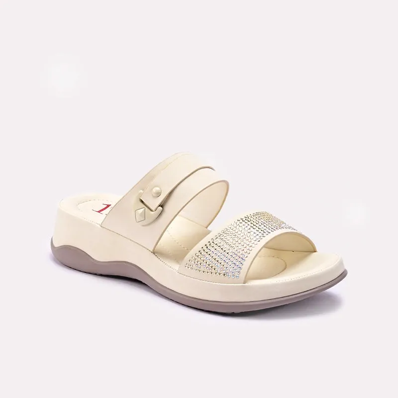 Womens Fawn Casual Slippers 0413411 Innovative technology Slip On Style