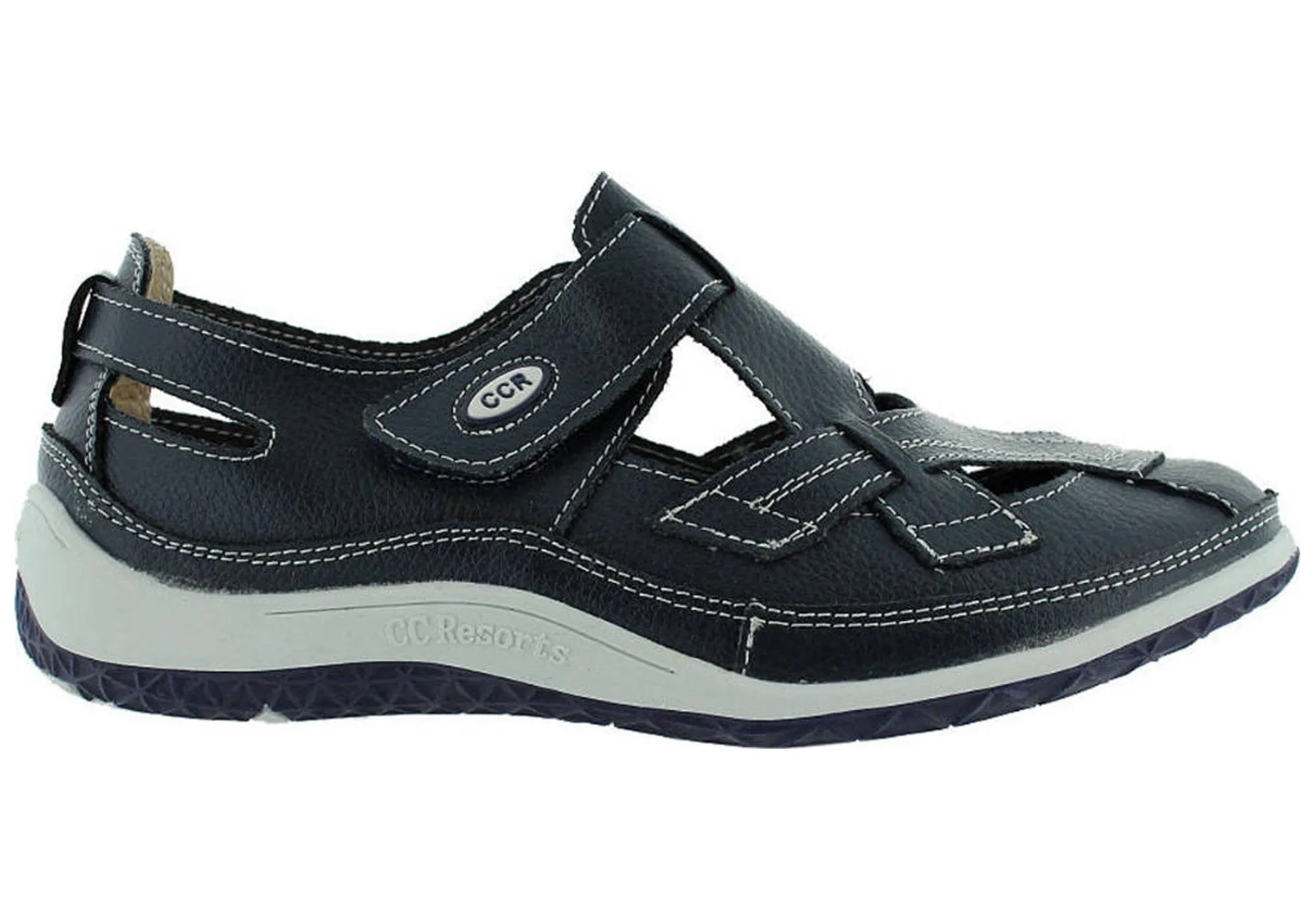 Firm Lock Dad Pick CC Resorts Jackie Womens Comfortable Leather Casual Everyday Shoes