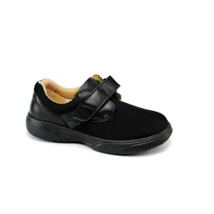 Mt. Emey 9214 Black Lycra - Women's Extreme-Light Lycra Shoes Workplace Ease