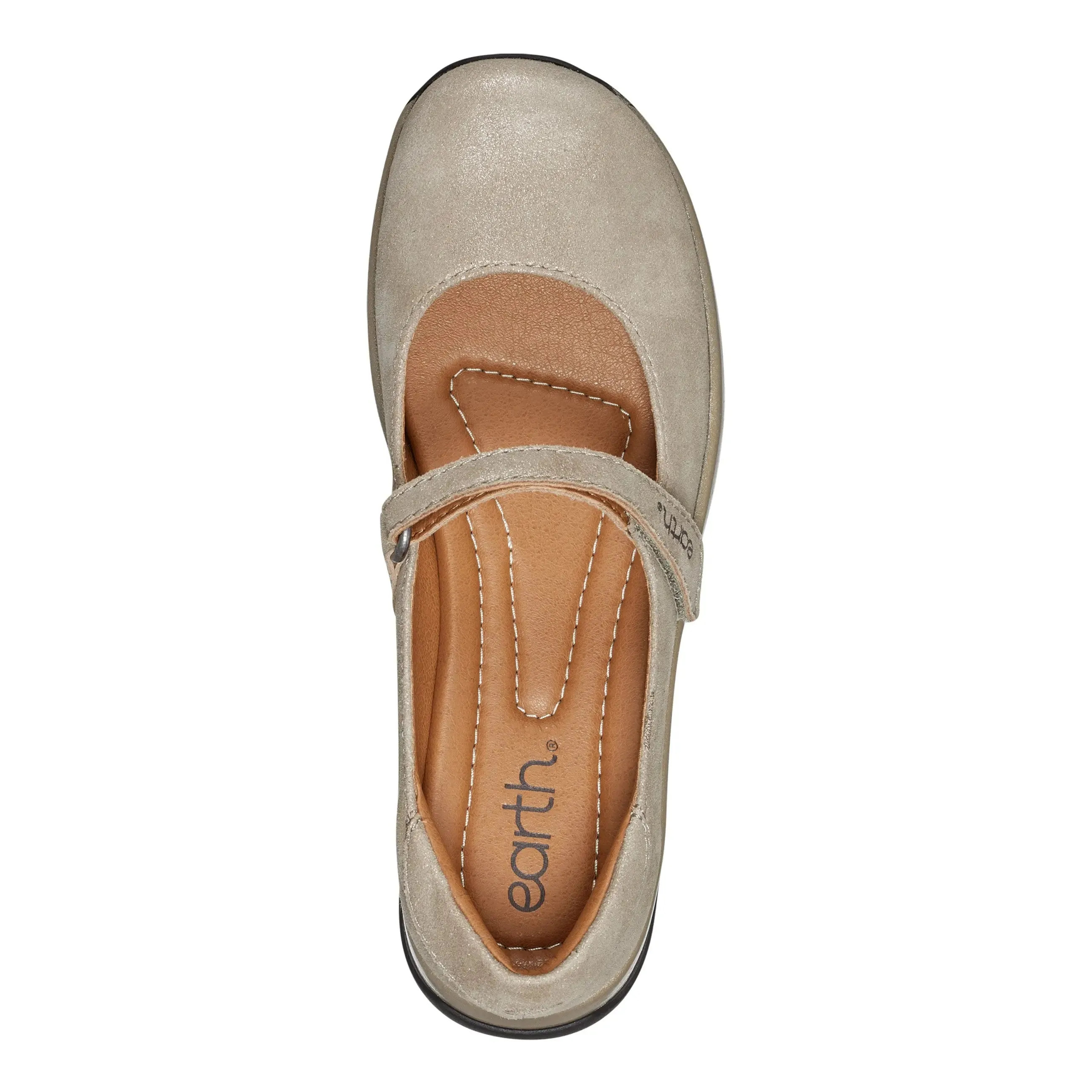 Trail Ease Breathable Build Tose Lug Sole Square Toe Casual Ballet Flats