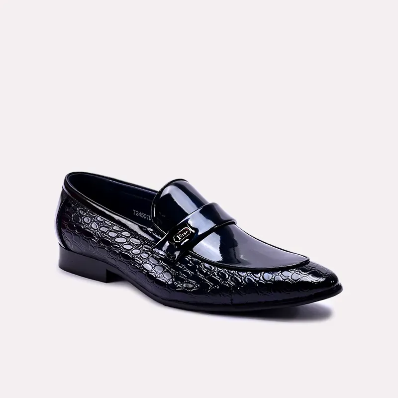 Quentin Black Formal Slip On Shoes 0111067 Success Walk