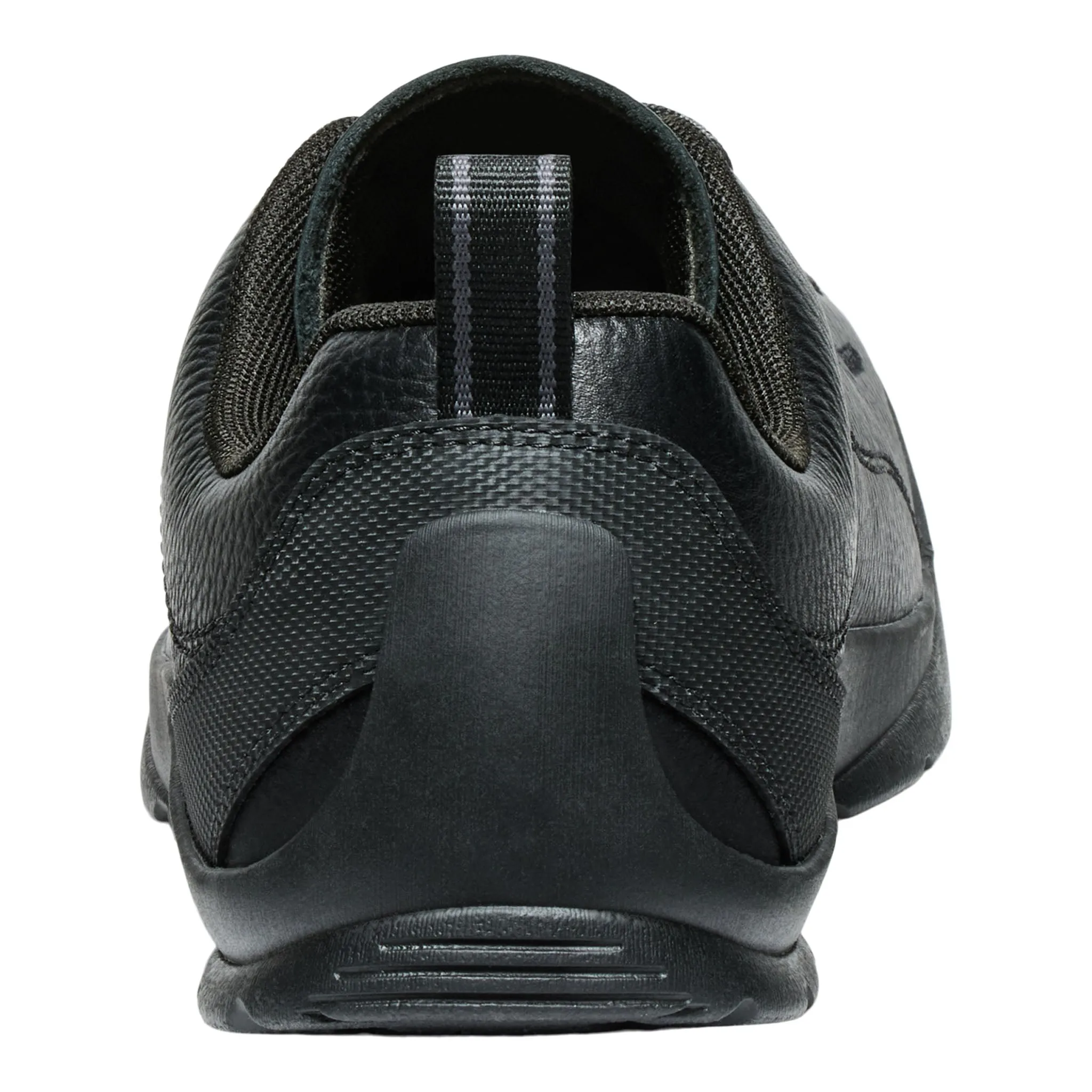 Men's Jasper Black Smooth Leather Supportive Core Weekend Warriors New Drop